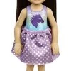 Barbie Pop Chelsea Met Bruin Haar En Jurkje Met Eenhoorn