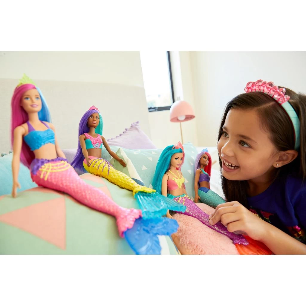 Barbie Pop Dreamtopia Zeemeermin Geel - Afbeelding 3