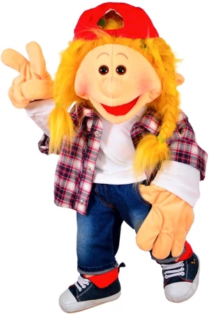 Handpop Katie Kickflip 65 Cm. Living Puppets - Afbeelding 2