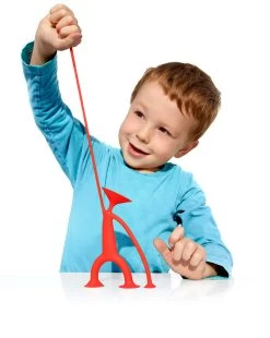 Oogi Family Actie Poppetjes Badspeelgoed In Color Rood