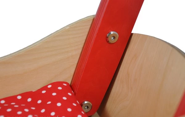 Poppenwagen Simply For Kids Classic Rood - Afbeelding 3