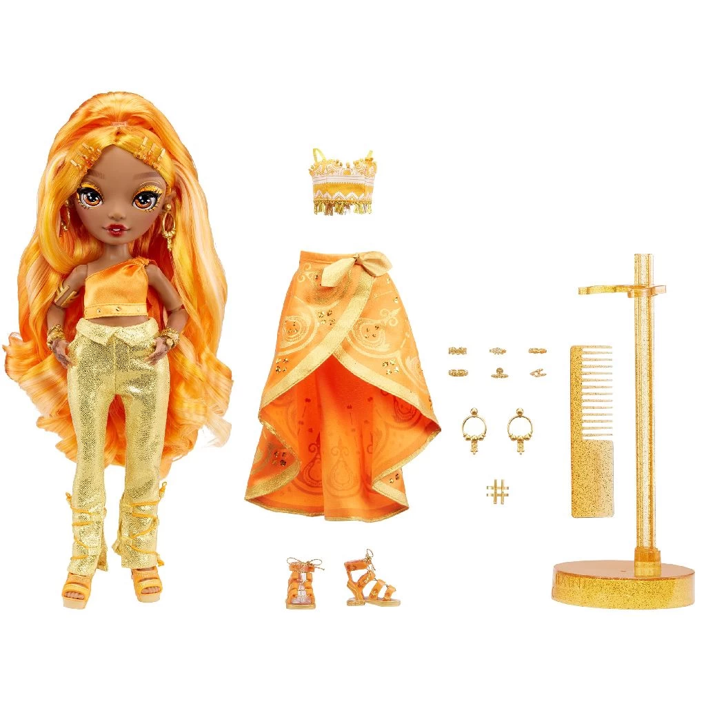 Rainbow High Core Fashion Modepop Meena Fleur Pop - Afbeelding 3