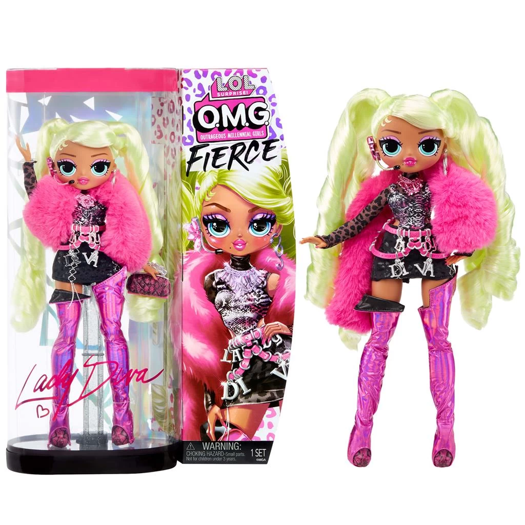 LOL Surprise 707 OMG Fierce Doll Lady Diva Pop