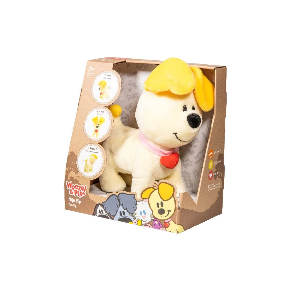 Woezel En Pip Pip Lopend En Pratend Interactief Loophondje - Afbeelding 4