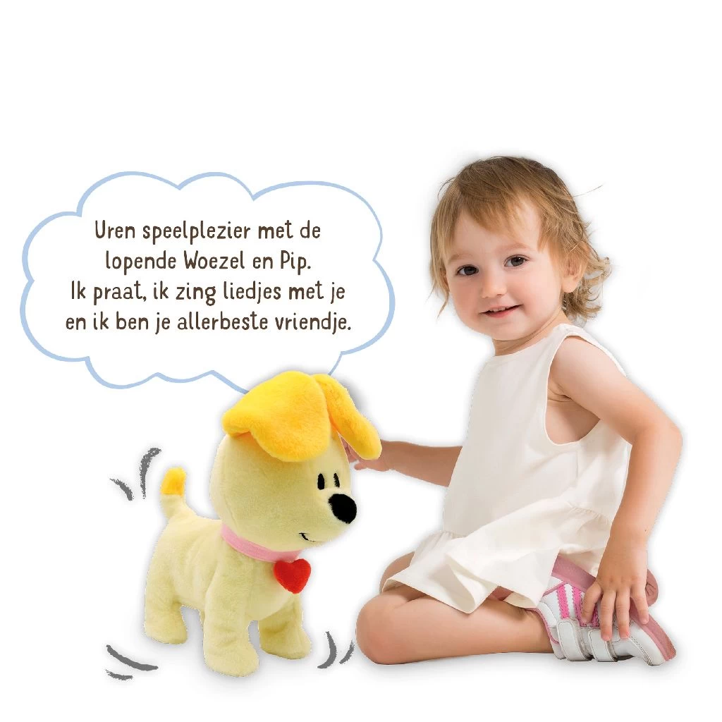 Woezel En Pip Pip Lopend En Pratend Interactief Loophondje - Afbeelding 5